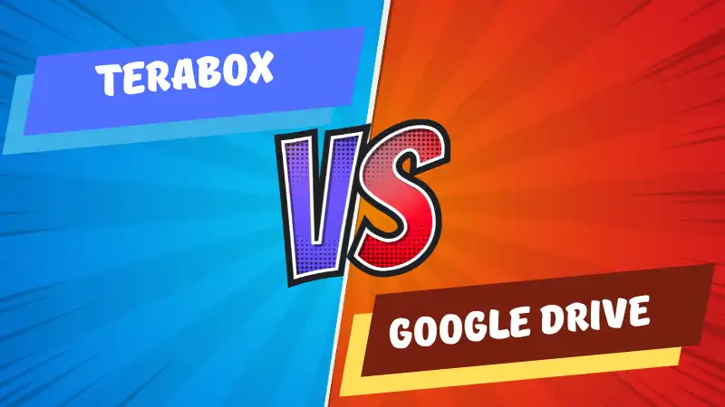 It is feature image on terabox vs google drive