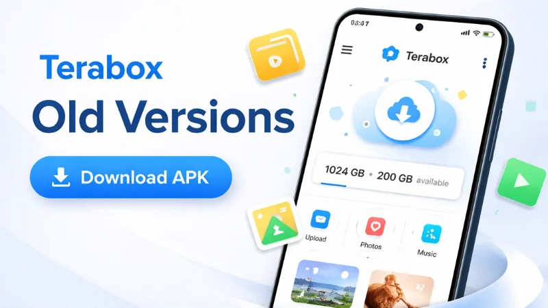 It is featured image on terabox old version.